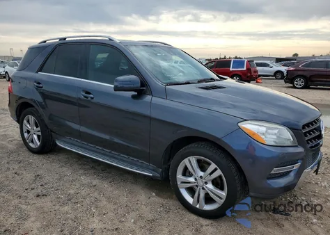 2014 Mercedes-Benz Ml 350 4Matic z USA, uszkodzony, nr VIN 4JGDA5HB5EA328335